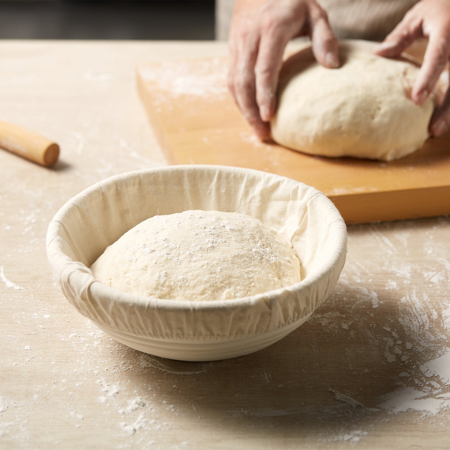 ROUND PROOFING BASKETS AND LINERS