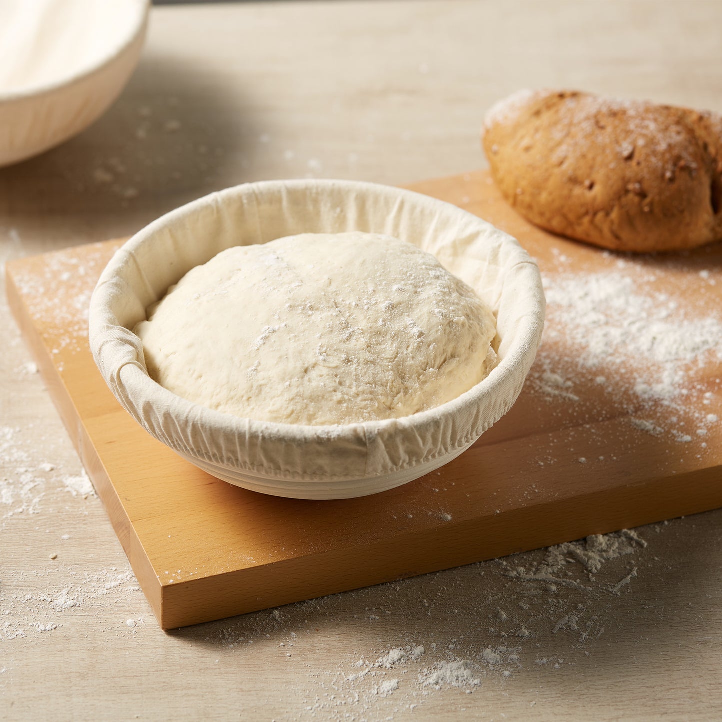 ROUND PROOFING BASKETS AND LINERS