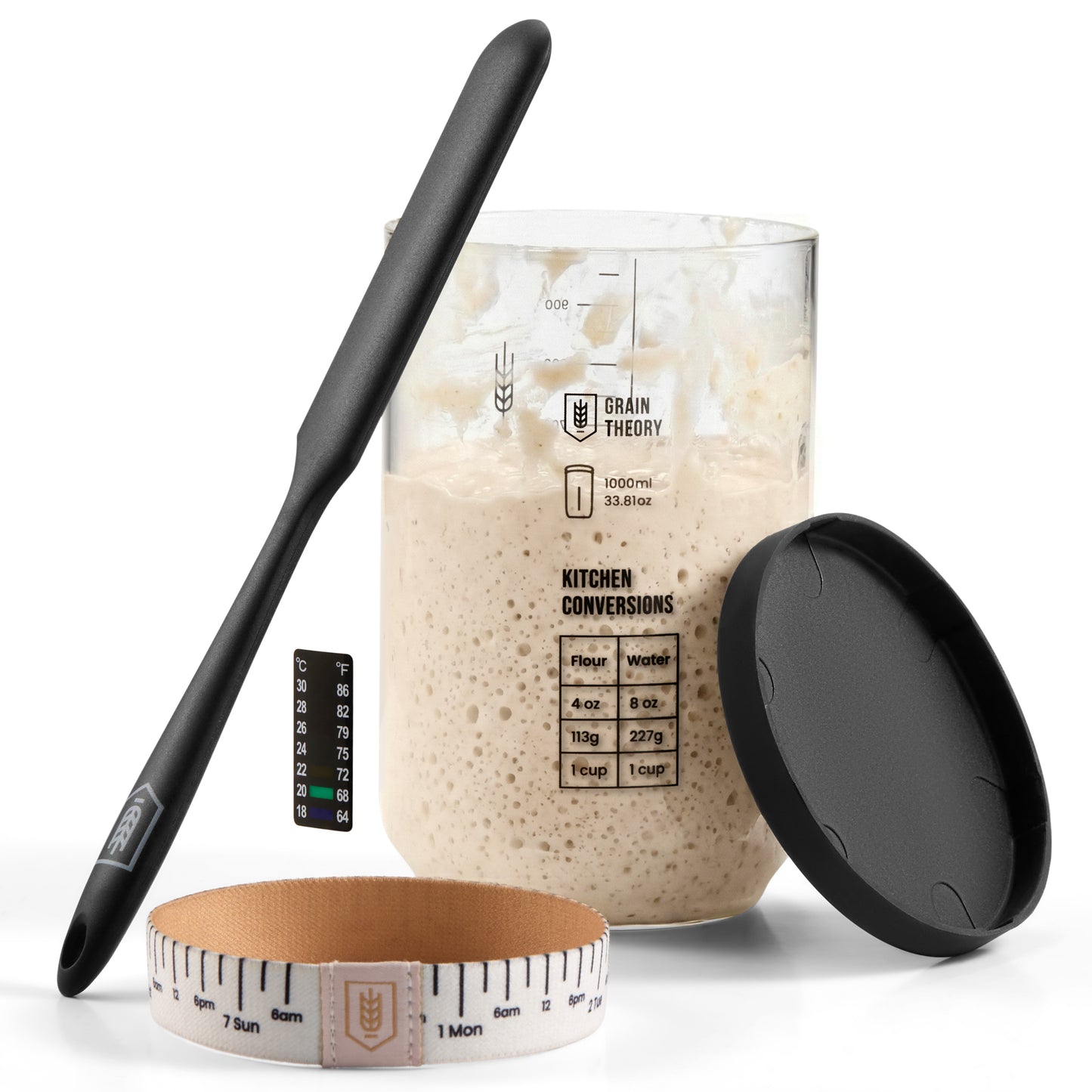 SOURDOUGH STARTER KIT, 30 OZ