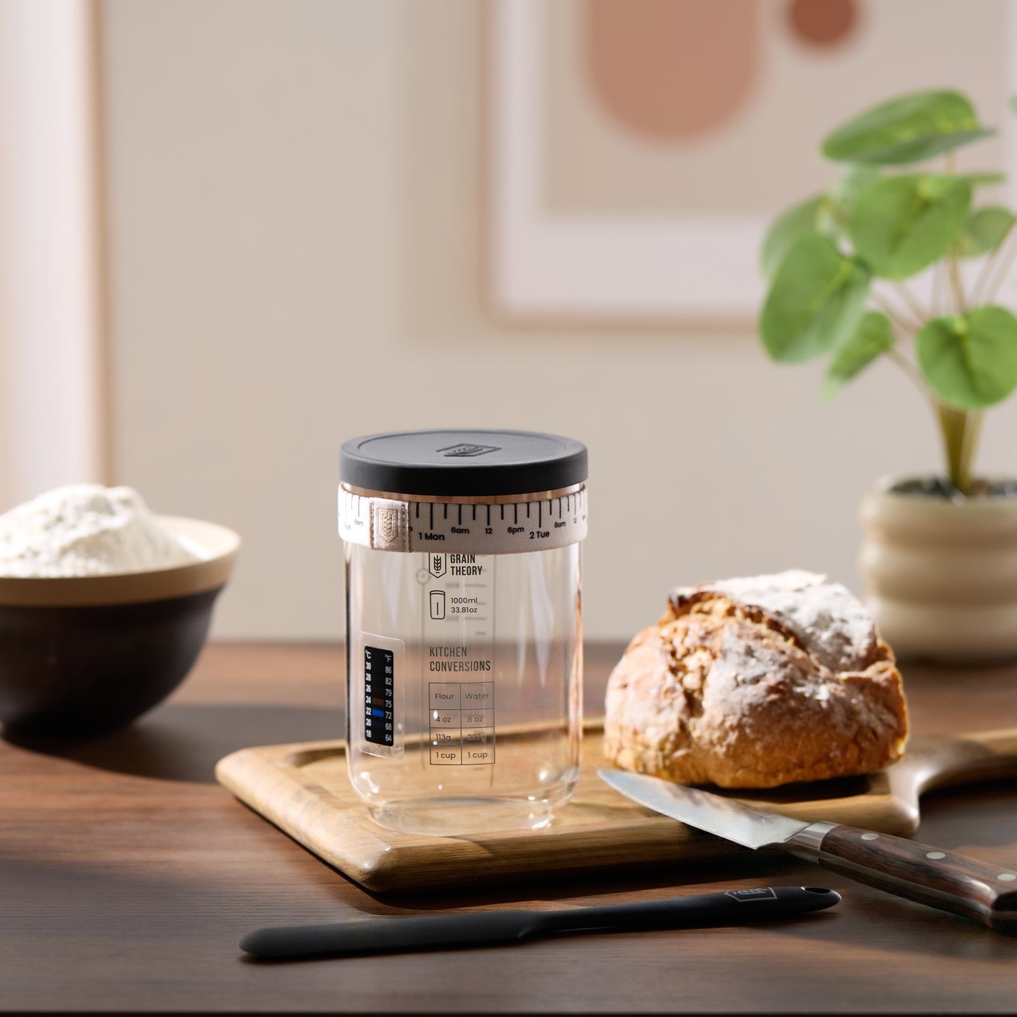 SOURDOUGH STARTER KIT, 30 OZ